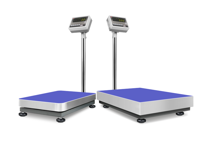 Industrial platform store scales